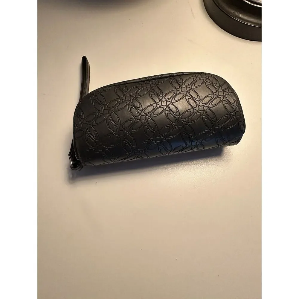 Oakley sunglasses black soft shell vinyl case with wrist strap